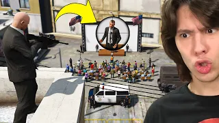 ME TRANSFORMEI EM UM SNIPER NO GTA 5!!