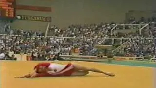 1st AA Natalia Yurchenko FX - 1983 World Gymnastics Championships 10.00