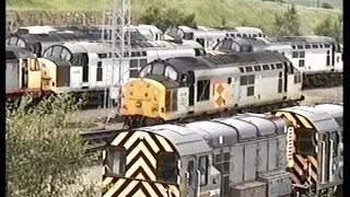 Classic British Rail  -  Tinsley Depot  -  21st June 1993