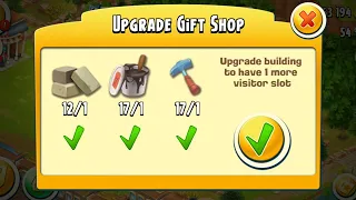 Upgrade Gift shop to level 2 | Hayday gameplay | Hay day level 55