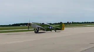 P-51 Mustang Start Up