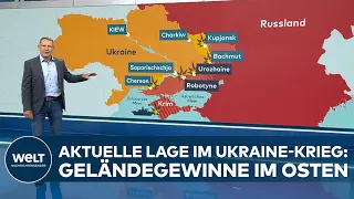 PUTINS KRIEG: Geländegewinne - größere Erfolge für die Ukraine im Osten mit deutschen Mardern