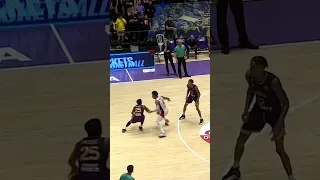 McGee with the TOUGH AND-1! #BasketballCL