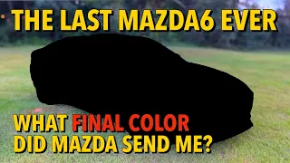The Last Mazda6 Ever Is Here!  What Is The Last Color?