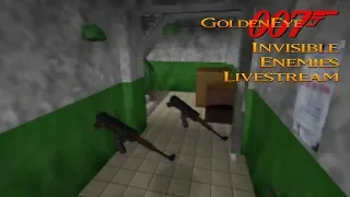 GoldenEye 007 N64 - Invisible Enemies - Real N64 capture (UltraHDMI)