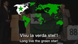 "Vivu la verda stel'!" - Esperanto Internationalist Song
