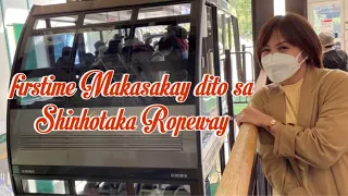 Firstime ko makasakay dito sa Shinhotaka Ropeway sobrang ganda ng view