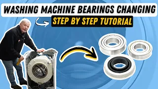 How to replace washing machine bearings on Bosch, Neff, Siemens and some Balay.