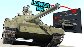 The BEST T-54 has the LOWEST BR