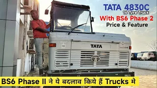 New TATA 4830.C Chassis 🔥with BS6 Phase ll | Detailed Price and Features in 2023🚚