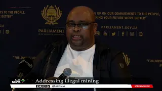 Sahlulele Luzipo addressing illegal mining in North West and Gauteng