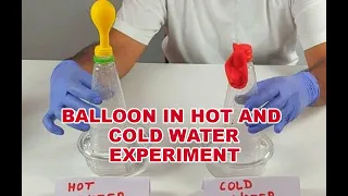 Balloon In Hot and Cold Water – Experiment