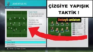 ÇİZGİYE YAPIŞIK YENİLMEZ TAKTİK | PES 2018