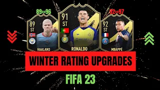 WINTER RATING UPGRADES FIFA 23|ft.Ronaldo,Ozil,Mbappe #fifa23 #football