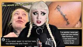 The WORST Tattoo Artist on TikTok..