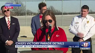 Kansas City Chiefs victory parade preview news conference