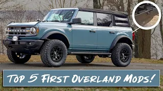 NEW Ford Bronco Build | First 5 Overland Modifications!