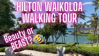 Hilton Waikoloa Village Walking Tour - "Relaxing" Hawaii stroll - or exhausting?