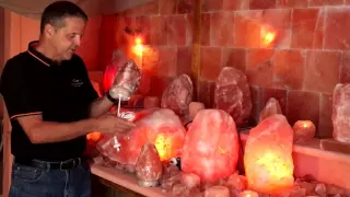 How to set up your Himalayan Salt Lamp - Cord & Sweating Problems