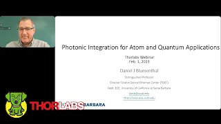 Photonic Integration for Atom and Quantum Applications