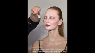 Pat McGrath LIVE - Porcelain Doll Makeup Tutorial  - Glass face