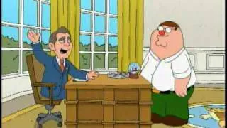 Family Guy - Peter Griffin meets George W. Bush