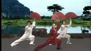 Tai Chi Kungfu Fan Dance