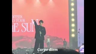 20220626 세븐틴 콘서트 떼창 이벤트 에스쿱스  SEVENTEEN BE THE SUN CONCERT    같이가요