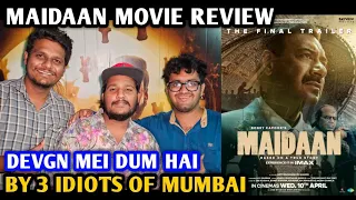 Maidaan Movie Review | By 3 Idiots Of Mumbai | Ajay Devgn | Priya Mani | Boney Kapoor