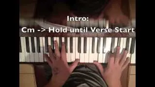 How To Play Paparazzi - Lady Gaga on Piano (TheOffice1994)