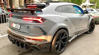 TRANSFORMER LAMBORGHINI URUS, NIGHTLIFE CARSPOTTING MONACO