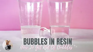 How to STOP GETTING Bubbles in RESIN 6 simple Tips & Tricks