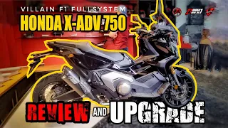 HONDA XADV REVIEW & MUFFLER UPGRADE