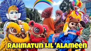 ONDEL ONDEL, BARONGSAI DAN BADUT| SHOLAWAT RAHMATUN LIL 'ALAMEEN| ONDEL BETAWI