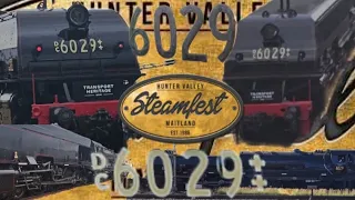 6029 at Hunter Valley Steamfest - day 1 & 2 + Transfers