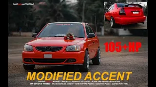 MODIFIED HYUNDAI ACCENT REVIEW 105+ HP😱   |  #accent #modified