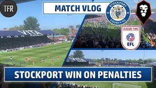 COUNTY COMEBACK! WEMBLEY HERE WE GO! Stockport County vs Salford City | League Two | Match Vlog