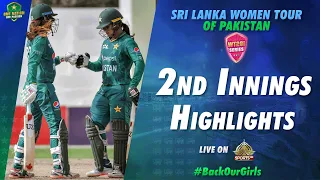 2nd Innings Highlights | Pakistan Women vs Sri Lanka Women | 3rd T20I 2022 | PCB | MN1T