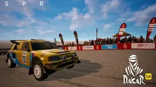 Dakar 18 Game: 1987 Peugeot 205 T16 Lima - Pisco Stage | Xbox One X