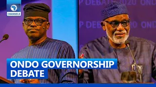 Ondo 2020 Debate: I Will Do More Than You, Jegede Tells Akeredolu