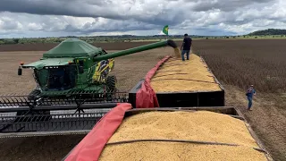 PRIMEIRO CARREGAMENTO DE SOJA!!! Muito Diferente do Boiadeiro.