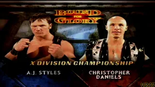 AJ Styles vs Christopher Daniels 30 Minute Ironman Match Bound For Glory 2005 Highlights