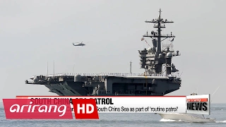 U.S. deploys aircraft carrier to South China Sea