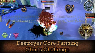 Destroyer Core Farming, Glint's Challenge - Guild Wars Ranger Farm R/A, HM