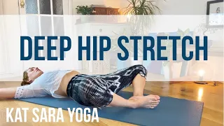 27 Minute | Deep Hip Stretch Yoga | Kat Sara Yoga