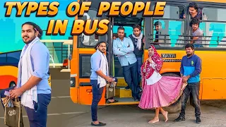 Types Of People In a Bus  II  Desi People  II  Rohit Sehrawat