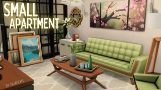 Маленькая квартира│Строительство│Small Apartment│SpeedBuild [The Sims 4]