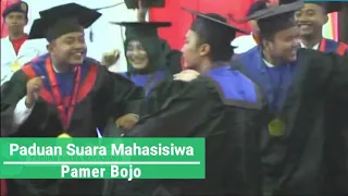 Seru banget..! Wisudawan Berjoget bersama lagu Pamer Bojo || Wisuda ke 37 Polije