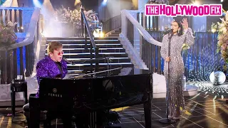 Elton John & Dua Lipa Perform 'Bennie & The Jets' At His 29th Annual Academy Awards Viewing Party