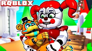 Circus Baby ADOPTS Glamrock Freddy in ADOPT ME ROBLOX